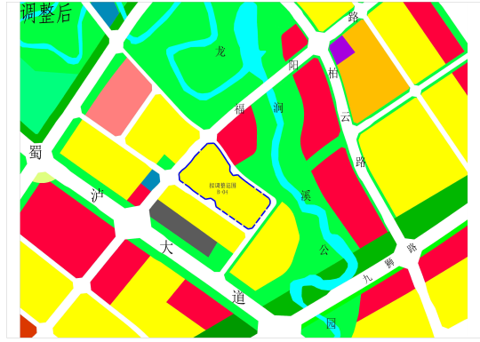 泸州多个片区用地有调整,涉及居住,学校,公园,商业等用地!