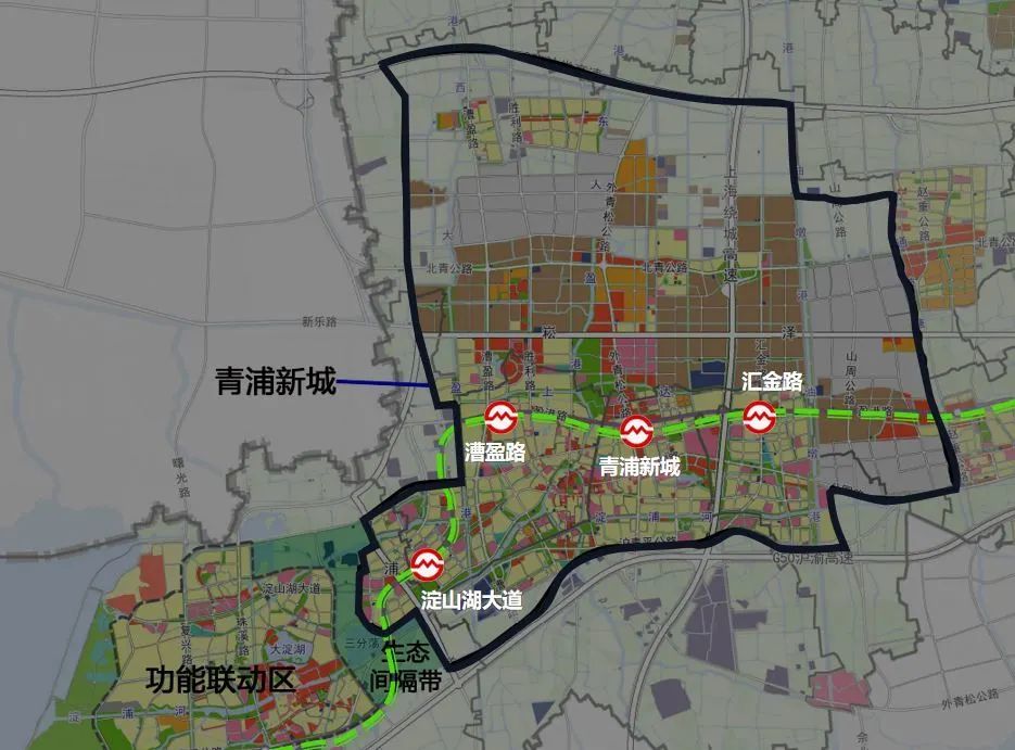 涵盖了:作为唯一同时连接江浙两个省的区域,青浦新城承接着上海门户