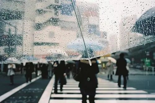 雨天在驾车时还需要特别留意路上的行人,行人在下雨天打伞,穿雨衣