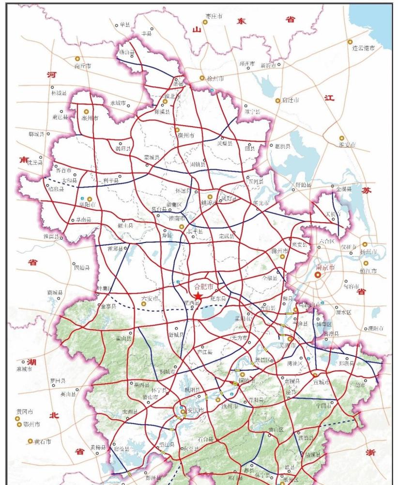 巢湖湖底高速隧道工程,重新纳入安徽省高速公路网,期待早日开工