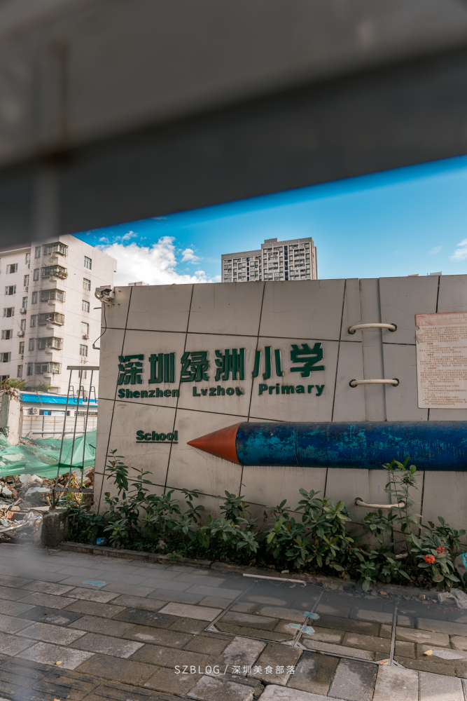 不过,绿洲小学已经拆了 新洲农贸市场