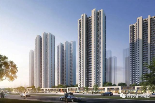 丨南飞鸿玖玺大观效果图近期,鱼化寨板块的纯新盘南飞鸿玖玺大观首开
