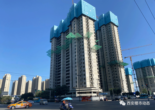 丨南飞鸿·玖玺大观建设进度虽然项目占地面积不是很大,但是项目与