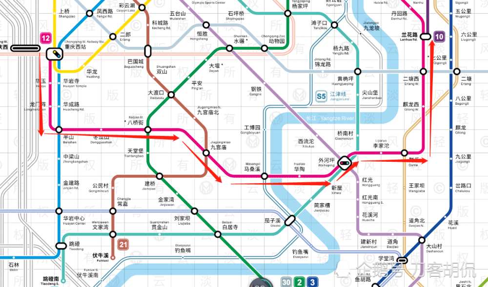 重庆地铁12号线巴南交通的未来