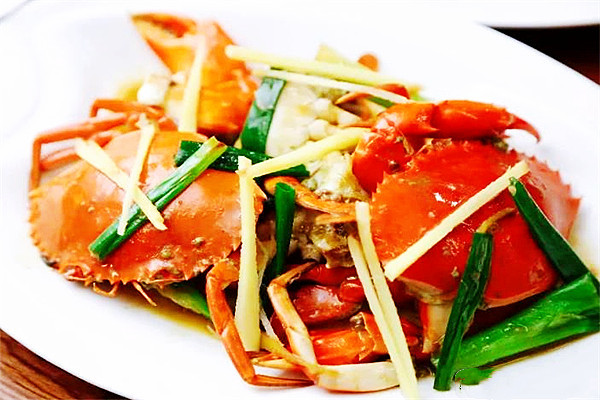 粤菜--姜葱炒蟹