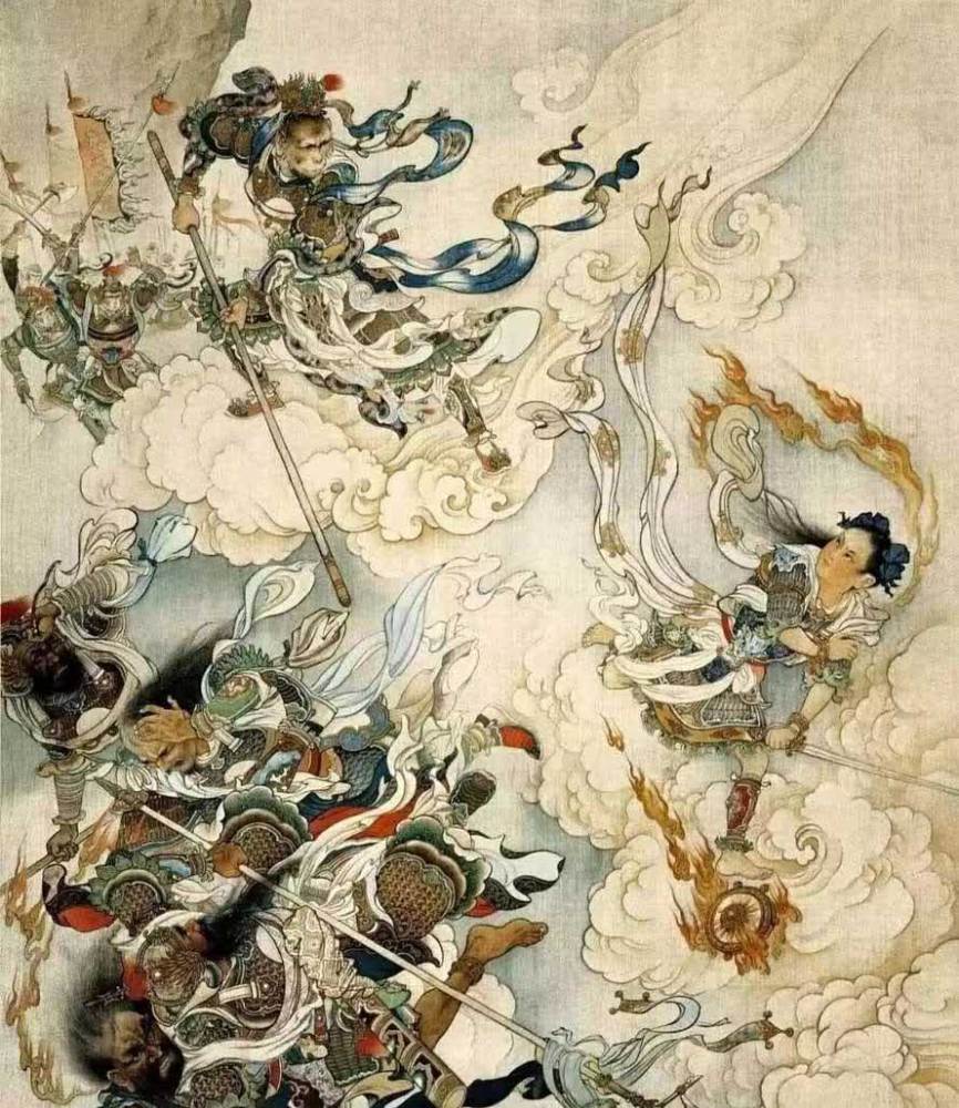 连环画能精致到什么程度?看刘继卣的《闹天宫》,大圣画得可真帅