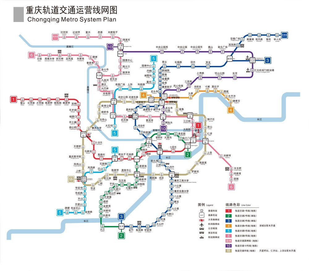 重庆地铁规划那么早,人流量也很大,为何数据却远远落后于成都?