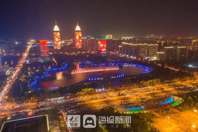 一场视觉盛宴迎接枣庄建市60周年