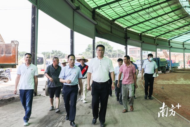 麻章区区长陈思远督导检查中央生态环保督察组交办案件整改工作