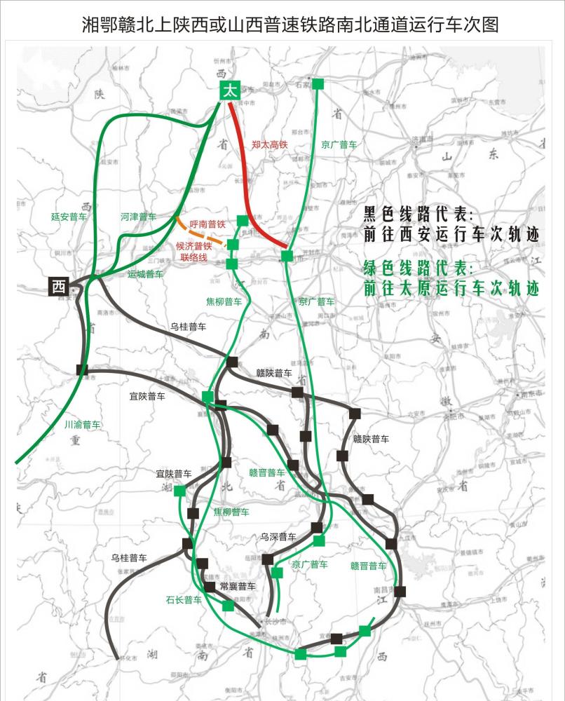 太柳铁路:如果您是太原人,您会选择济源和三门峡哪一个?