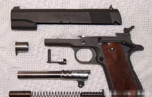 tt-33采用了m1911手枪的结构