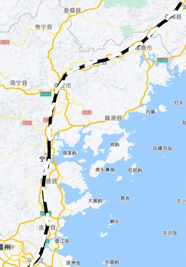 杭州至深圳高铁即将形成?6段高铁共同组成杭深高铁线路