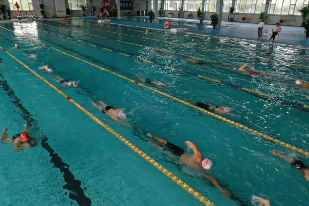 2021年通化市大众游泳锦标赛开赛