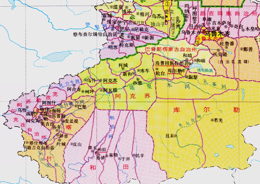 新疆的区划调整,5个地区之一,喀什地区如何有12个区县