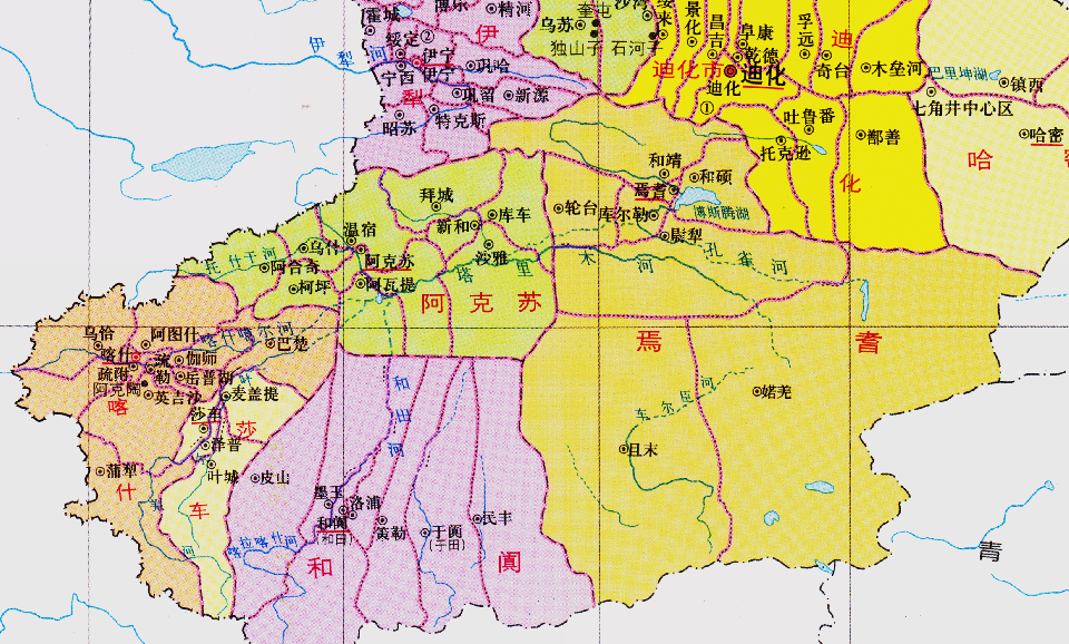 新疆的区划调整5个地区之一喀什地区如何有12个区县