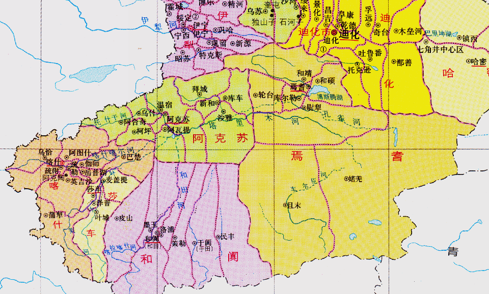 新疆的区划调整,5个地区之一,喀什地区如何有12个区县?