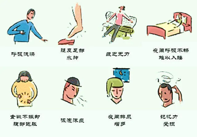 呼吸困难,喘憋,吐泡沫样痰和脸色青紫,可能是急性心衰来临,需立马休息
