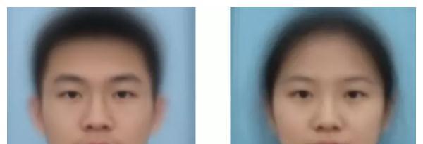 北京一高校发布男女新生平均脸由上千副面孔叠加而成