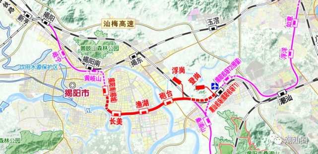 【重磅】粤东城际铁路各站点信息来了!