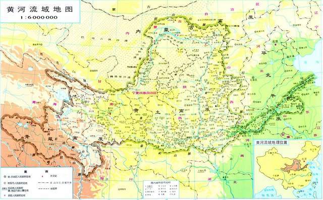 确实,从地图上看到黄河是绕开了陕西,但是从地理结构上来看,黄河是迫