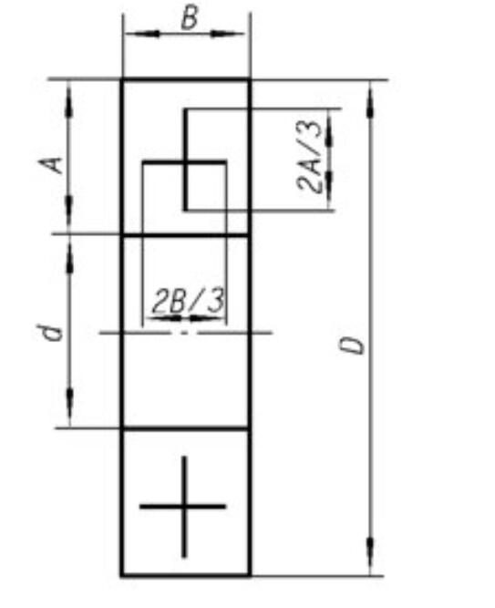 表中所示在矩形线框内画出其结构特征要素符号的方法表示表滚动轴承的