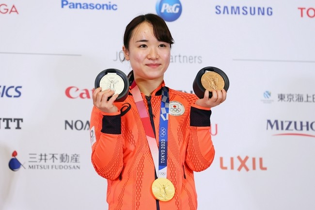 日本举行东京奥运表彰会 伊藤美诚获奖1000万日元