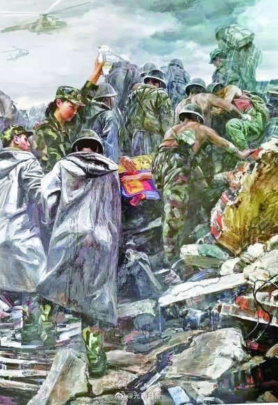 抗震救灾精神:迎难而上 涅盘重生