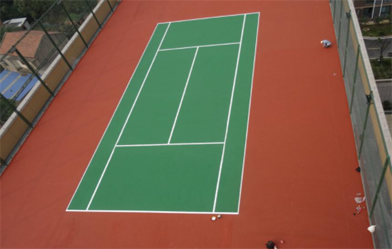 塑胶网球场要怎样施工塑胶网球场施工步骤盘点