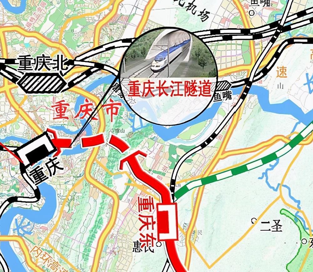 基建狂魔又一工程!重庆将建全国最长水下铁路隧道,长12公里