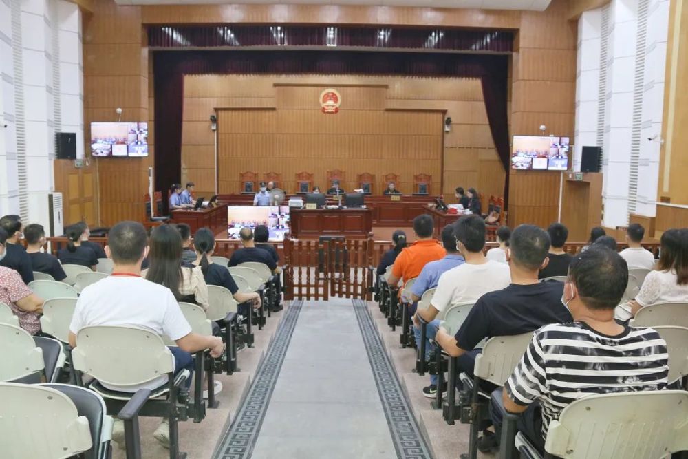 公开开庭审理被告人陈圣东受贿,徇私枉法一案,玉林市玉州区纪委监委