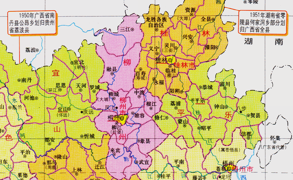 广西的区划调整,14个地级市之一,柳州市为何有10个区县?