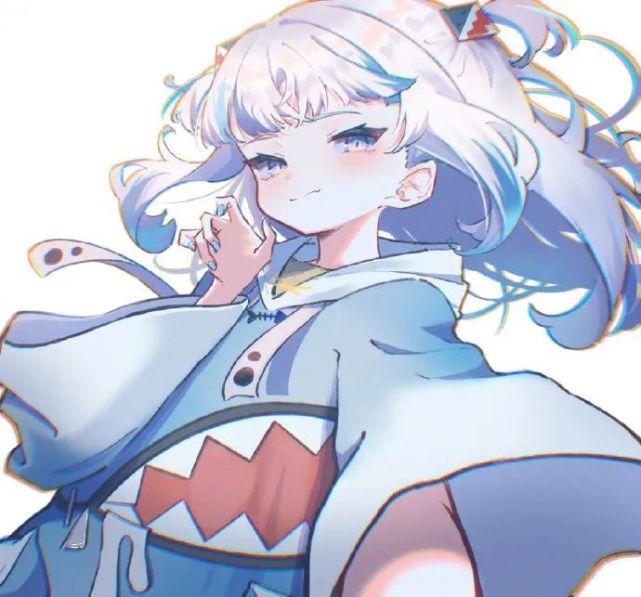 鲨鱼拟人插画爱住了!