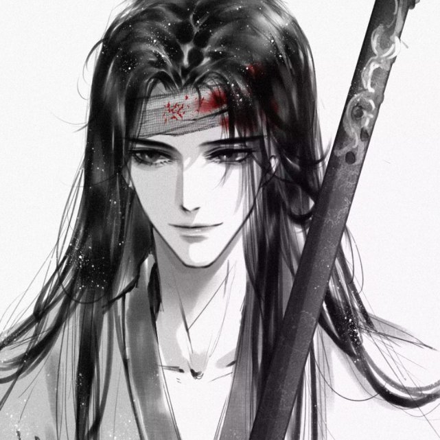 "古风男头:言念君子,温其如玉"