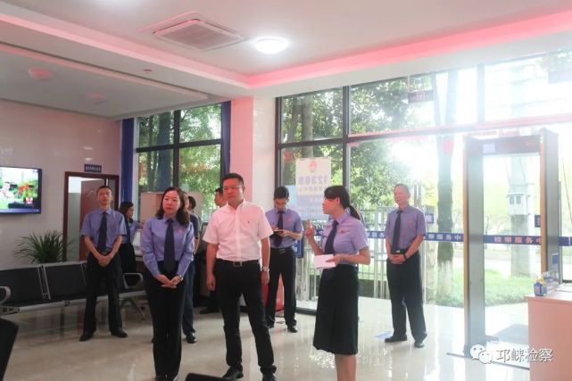 邛崃市委常委,政法委书记韩强到邛崃市检察院调研指导