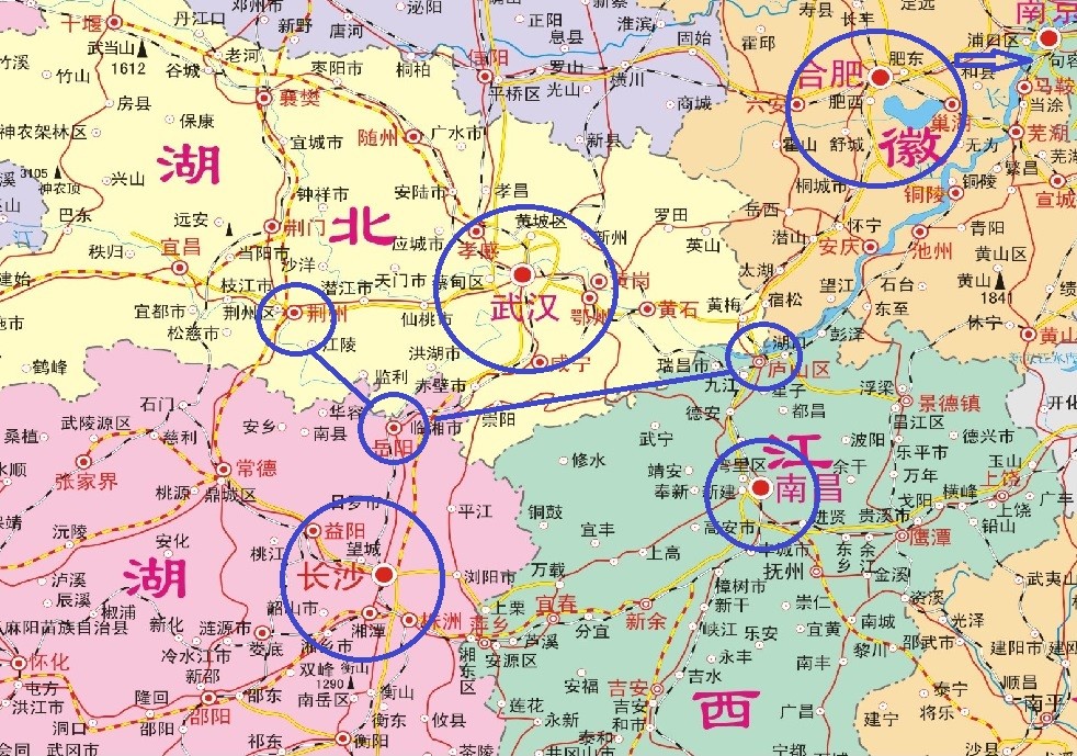 皖已渐行渐远,鄂湘赣该何去何从?