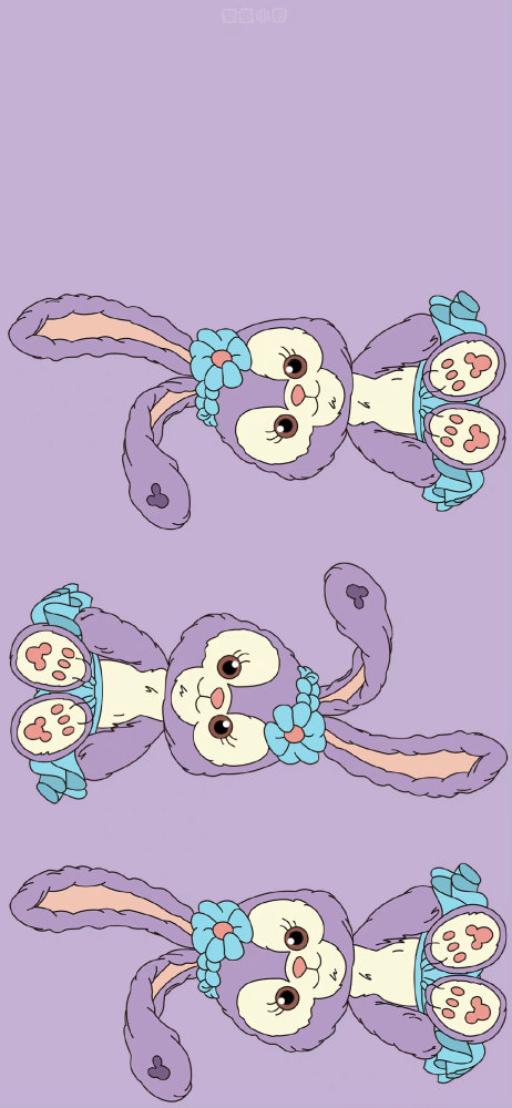 芭蕾小兔子星黛露紫色系列套图