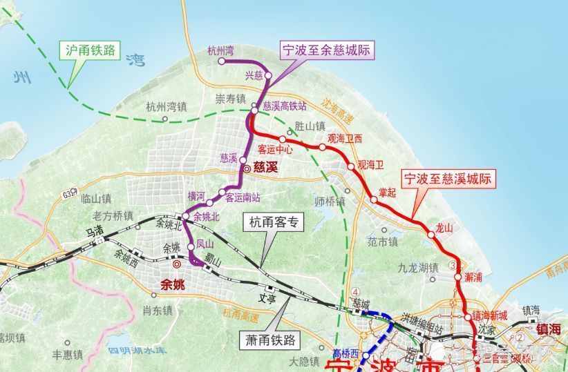 浙江10条拟新建市域郊铁路,大部分将在这两年开工(附线路情况)