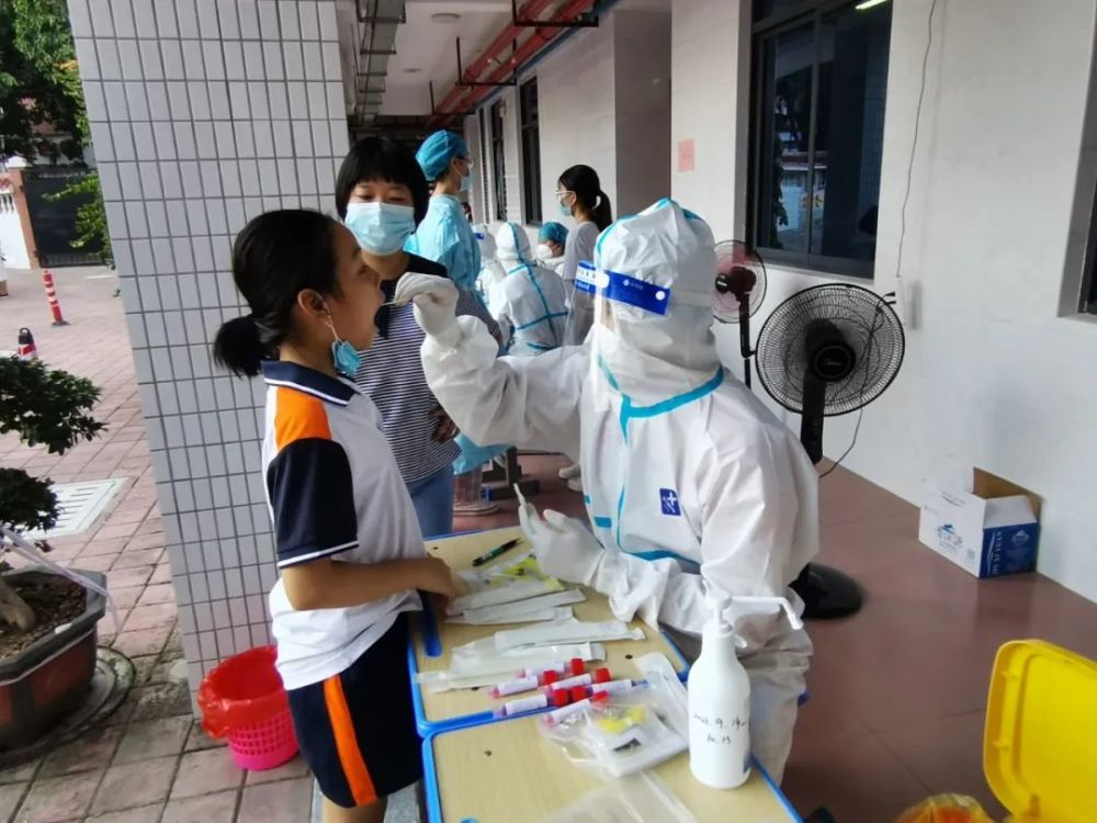 近25万人安溪新一轮师生全员核酸检测启动