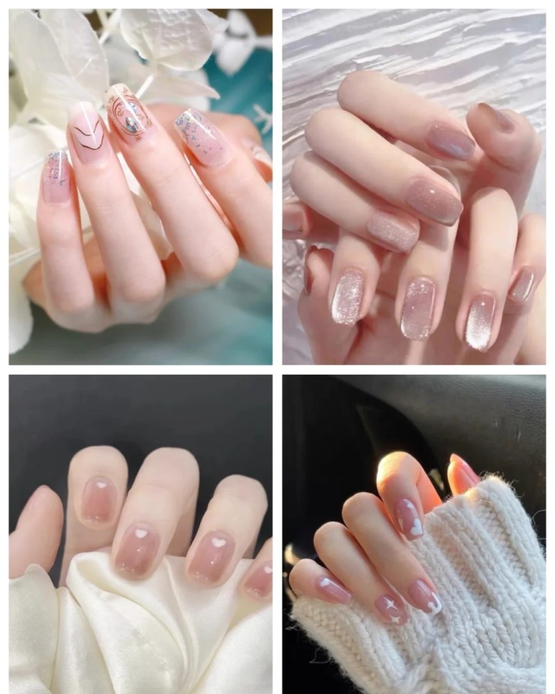 这才是小仙女该做的美甲,仙里仙气