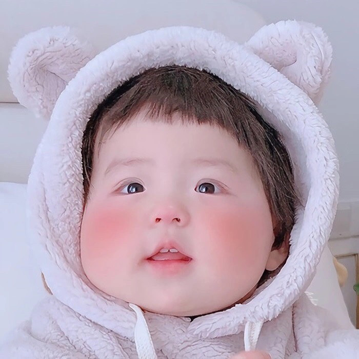 萌娃头像丸子妹太可爱了