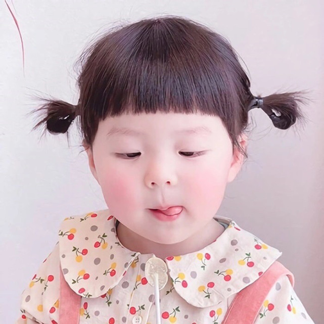 萌娃头像丸子妹太可爱了