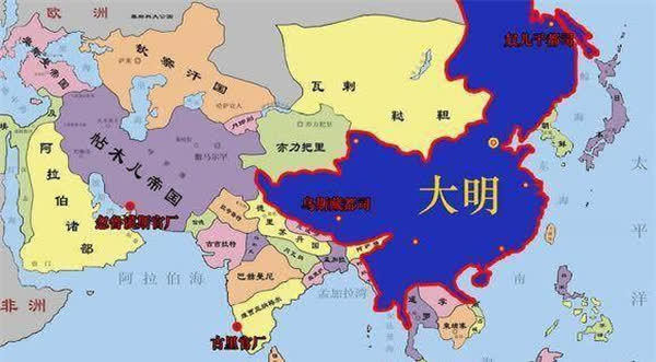 元朝国土面积1372万到明朝只剩下400万其余的领土到哪去了