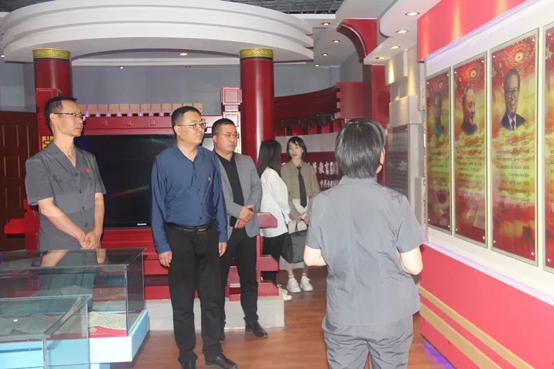 共青团酒泉市委副书记李玉一行调研指导金塔县法院青少年维权工作