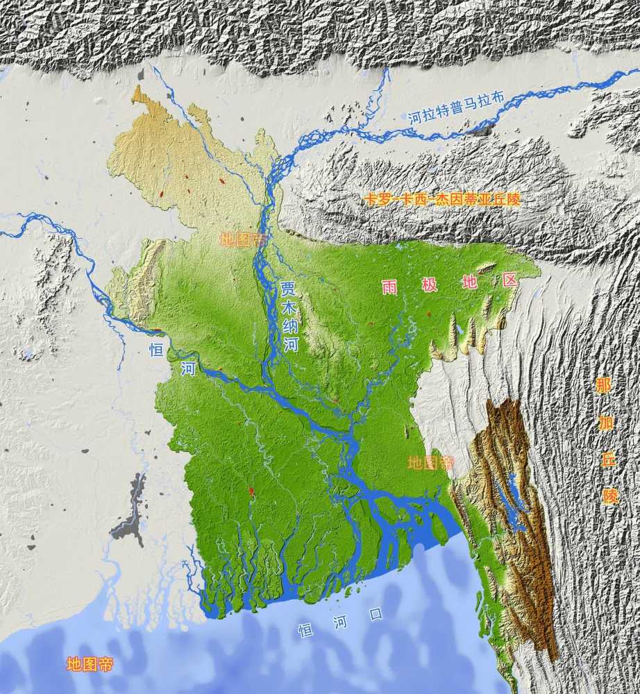 孟加拉面积和人口_孟加拉国面积不大,为何人口达到1.6亿