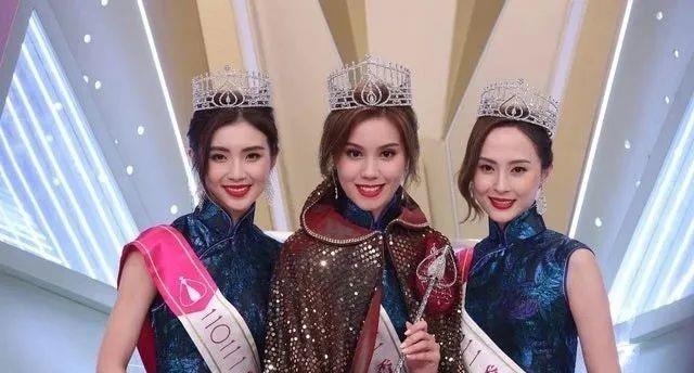 2021港姐冠军,出身选美世家,妈妈和姨妈曾是澳门小姐冠,亚军