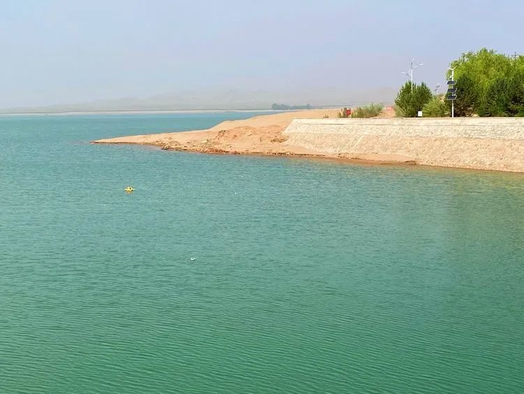 亚洲最大的沙漠水库——甘肃武威民勤红崖山水库
