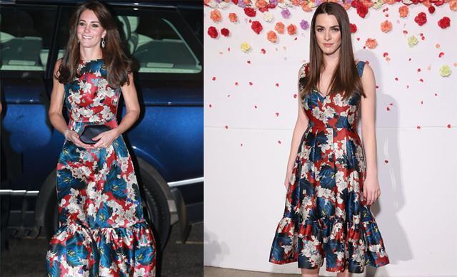 明星最怕撞衫,凯特与梅根也有过这经历,一对比就能看出谁是赢家
