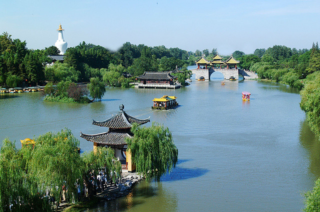 来江苏"扬州"玩,景点众多美食出众,旅游名气不输广州