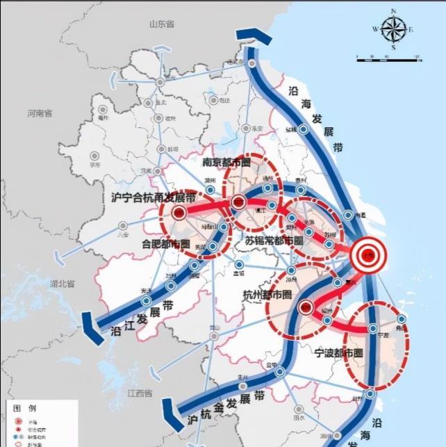 南京都市圈将建一极两区四带多组团的格局2025年人均gdp15万元