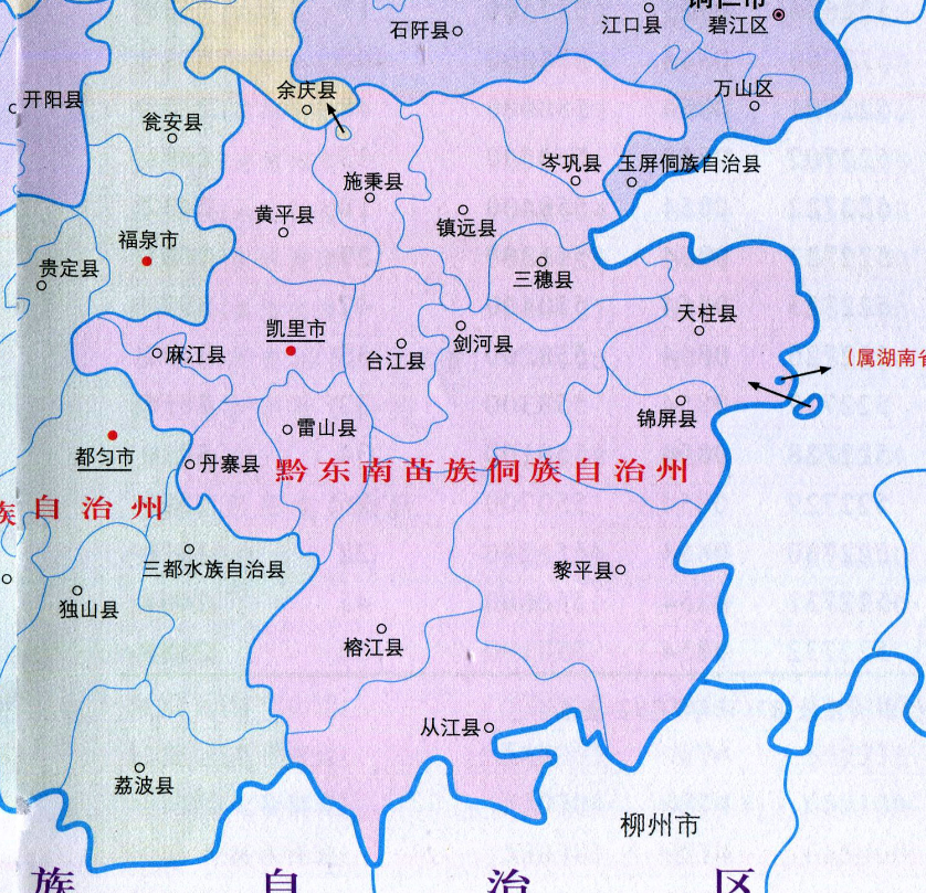 黔东南州16个县人口一览:黎平县41.28万,施秉县12.55万